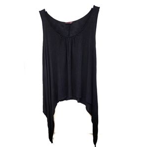 ``T25226 Candy Rain Plus Black Swag Tunic